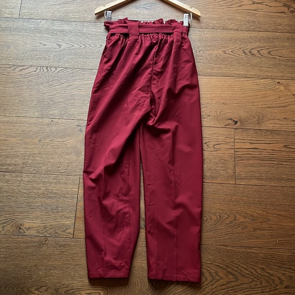 Paperbag pants cropped elastic waist  XS - Picture 7 of 7